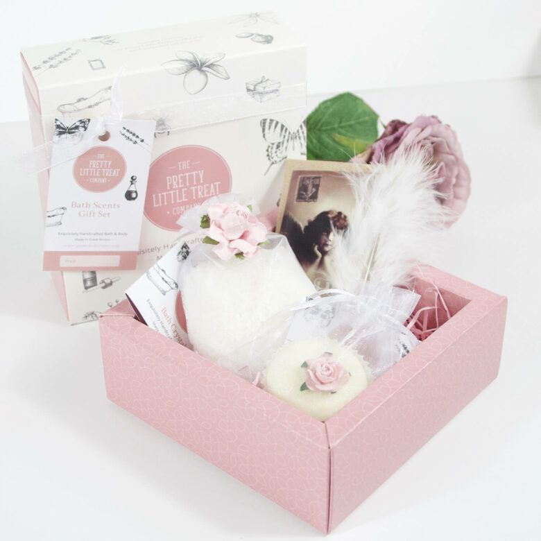 pretty little bath scents gift set vintage style gift