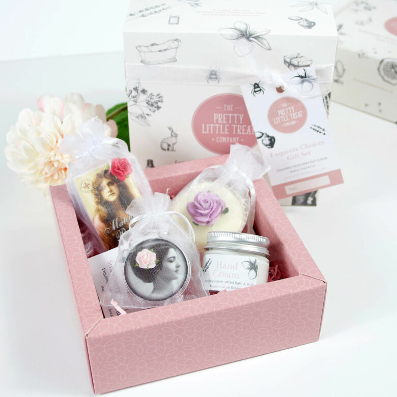pretty little exquisite choices gift set vintage style gift