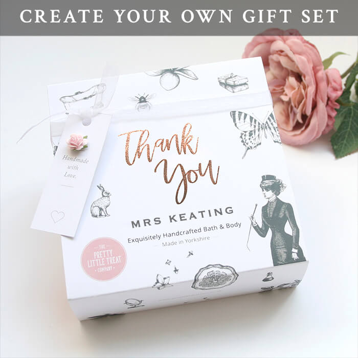 Thank You Teacher Personalised Gift Set Pretty Little Treat Co