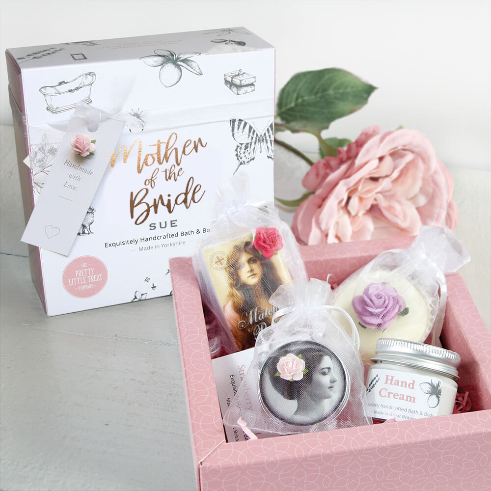 Mother of the Bride personalised pamper gift set